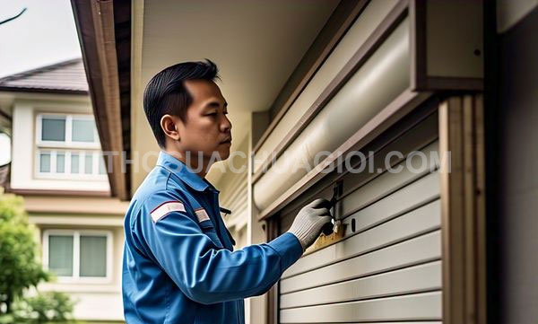 dịch vụ Thợ sửa cửa cuốn tại Gò Vấp