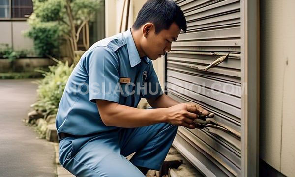 Thợ sửa cửa cuốn phường Tân Định mới giá rẻ 15 phút có thợ