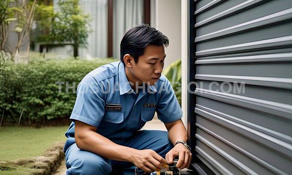 Thợ sửa cửa cuốn phường Tân Hưng mới chuyên nghiệp 15 phút có thợ