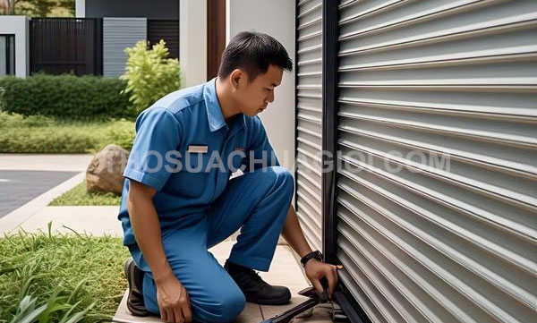 Thợ sửa cửa cuốn xã Đông Thạnh mới chỉ 25 phút thợ đến tận nhà