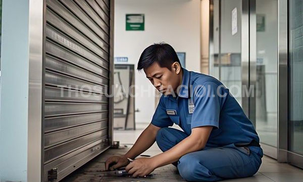 dịch vụ Thợ sửa cửa cuốn xã Hưng Long