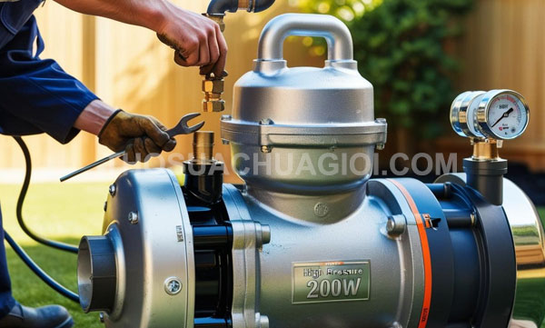 dịch vụ Thợ sửa máy bơm nước phường Long Phước