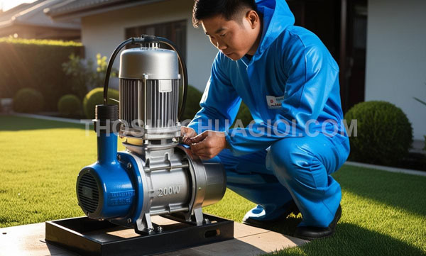 Thợ sửa máy bơm nước phường Tân Sơn Nhì mới gọi 20 phút có thợ nhanh