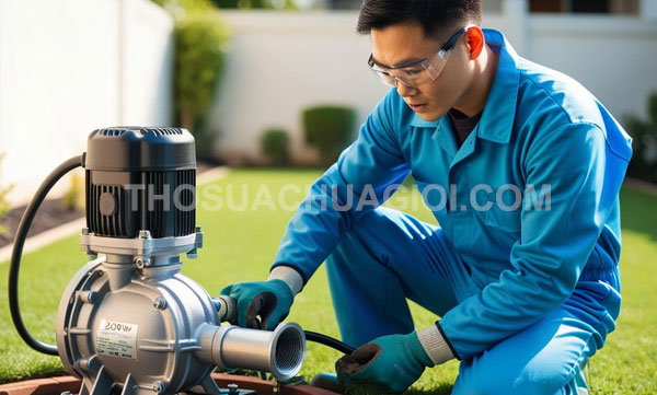 dịch vụ Thợ sửa máy bơm nước xã Bình Chánh