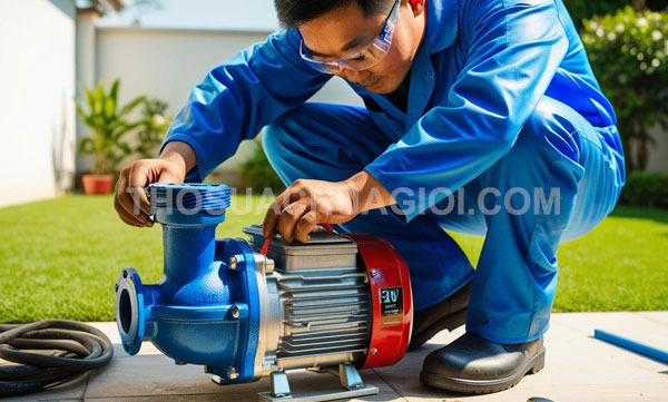 Thợ sửa máy bơm nước xã Củ Chi mới gọi 20 phút có thợ nhanh
