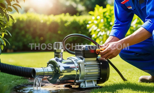 dịch vụ Thợ sửa máy bơm nước xã Phú Hòa Đông