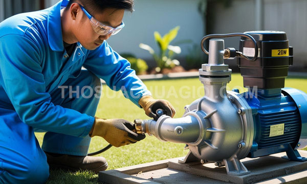 Thợ sửa máy bơm nước xã Tân An Hội mới chỉ 25 phút thợ đến tận nhà