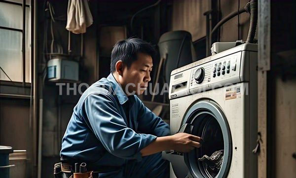 Thợ sửa máy giặt phường Tân Hòa mới liên hệ 10 phút thợ tới