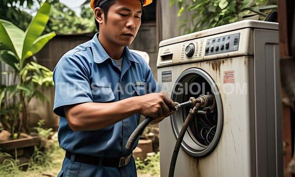 Thợ sửa máy giặt xã Hưng Long mới chất lượng gọi 20 phút có mặt