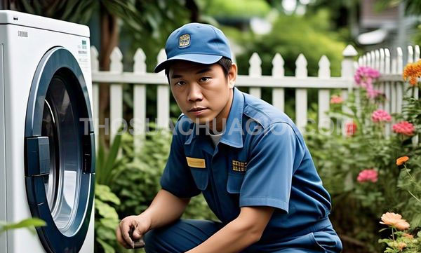 Thợ sửa máy giặt xã Tân Nhựt mới gọi 20 phút có thợ nhanh
