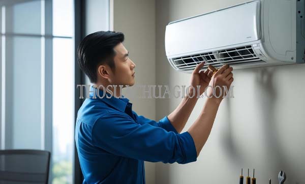 dịch vụ thợ sửa máy lạnh phường bình thợ