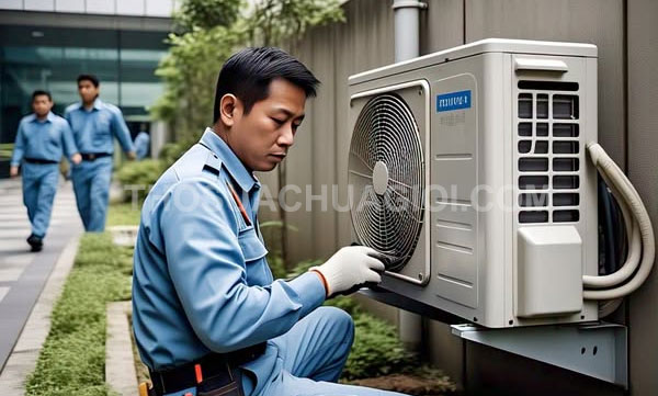 dịch vụ Thợ sửa máy lạnh Phường Dĩ An