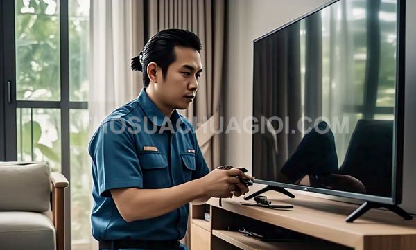 Thợ sửa tivi tại nhà phường An Phú mới có thợ nhanh 25 phút tại nhà