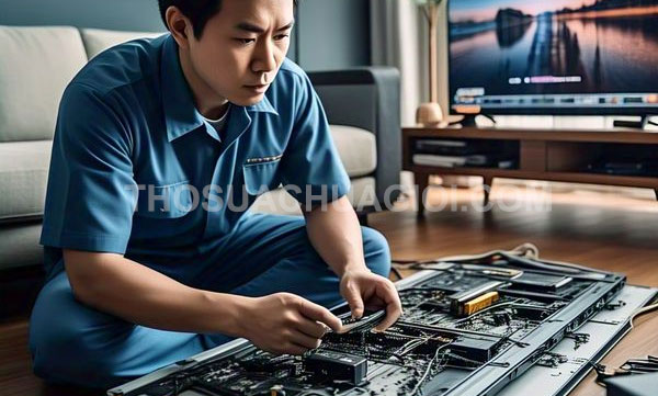 Thợ sửa tivi tại nhà phường Cầu Ông Lãnh mới tại nhà gọi 30 phút có thợ