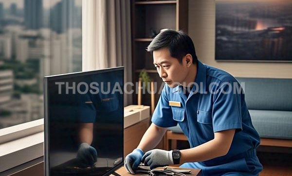 Thợ sửa tivi tại nhà phường Phú Thọ Hòa mới chuyên nghiệp 15 phút có thợ