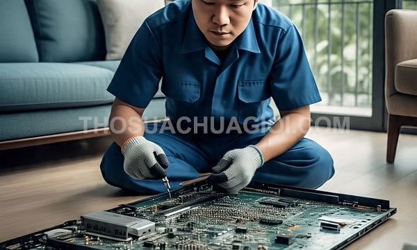 Thợ sửa tivi tại nhà phường Phú Thuận mới chất lượng gọi 20 phút có mặt