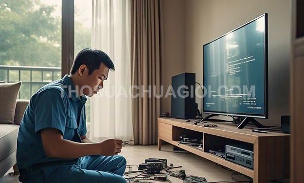 Thợ sửa tivi tại nhà phường Tân Hưng mới có thợ nhanh 25 phút tại nhà