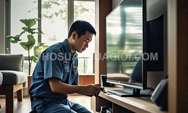 Thợ sửa tivi tại nhà phường Tân Thới Hiệp mới chỉ 25 phút thợ đến tận nhà