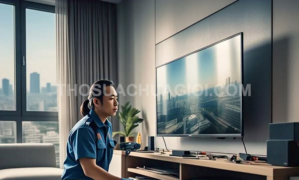 Thợ sửa tivi tại nhà phường Thuận Giao mới chỉ 25 phút đến tận nhà