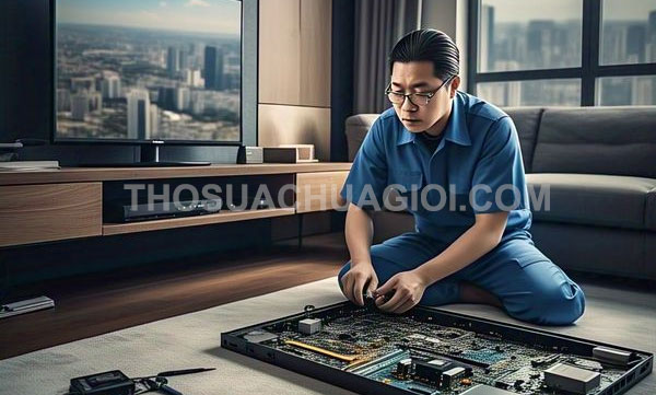 Thợ sửa tivi tại nhà xã Tân Nhựt mới giá rẻ 15 phút có thợ
