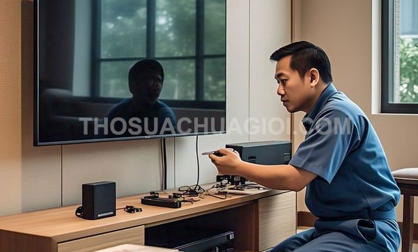 Thợ sửa tivi tại nhà xã Đông Thạnh mới giá rẻ 15 phút có thợ