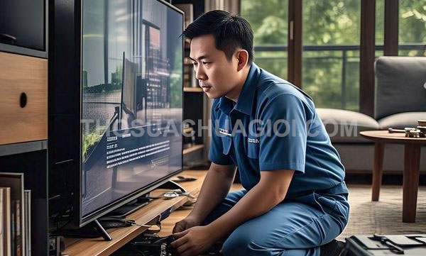 Thợ sửa tivi tại nhà xã Thái Mỹ mới gọi 20 phút có thợ nhanh