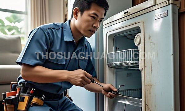 Thợ sửa tủ lạnh phường Cát Lái mới có thợ nhanh 25 phút tại nhà