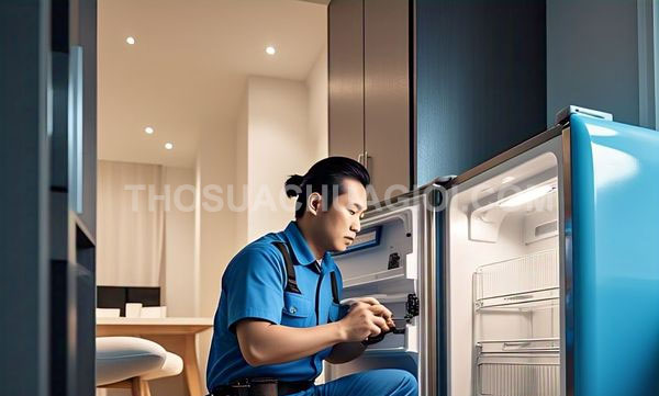 Thợ sửa tủ lạnh phường Cầu Ông Lãnh mới chuyên nghiệp 15 phút có thợ
