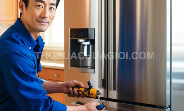 Thợ sửa tủ lạnh xã Đông Thạnh mới giá rẻ 15 phút có thợ