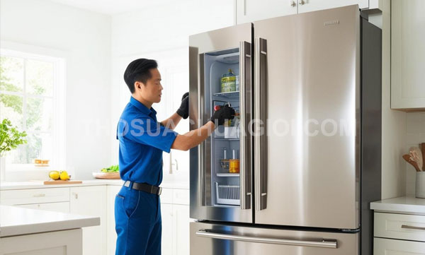Thợ sửa tủ lạnh xã Hóc Môn mới chỉ 25 phút thợ đến tận nhà