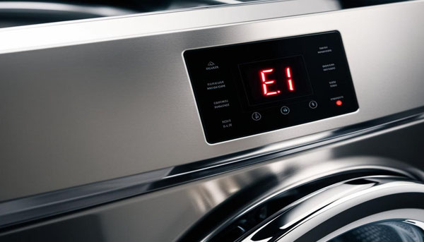 lỗi e1 máy giặt panasonic