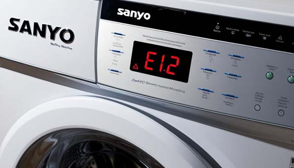 lỗi e12 máy giặt sanyo