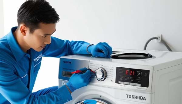 lỗi e21 máy giặt toshiba