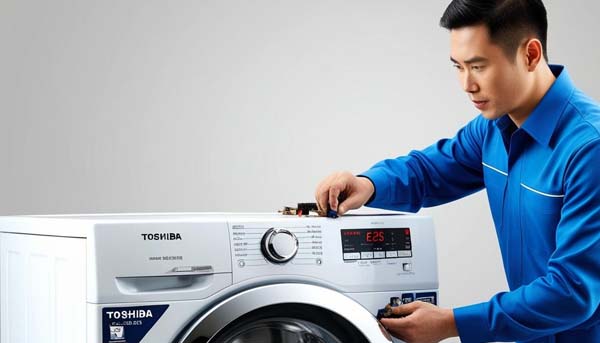 lỗi e25 máy giặt toshiba