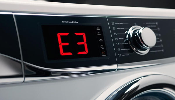 Lỗi E3 máy giặt Panasonic và cách xử lý chính xác