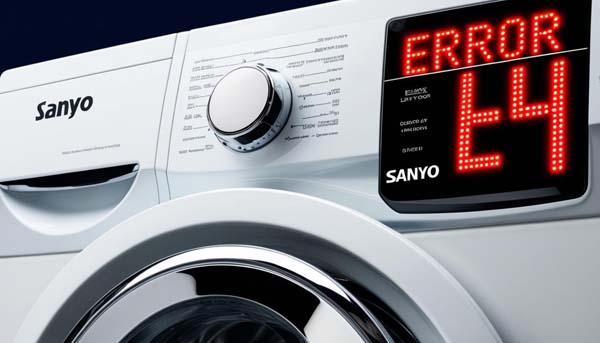 lỗi e4 máy giặt sanyo