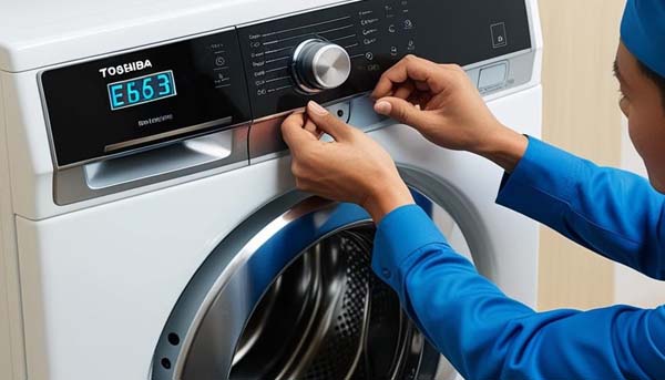 lỗi e63 máy giặt toshiba