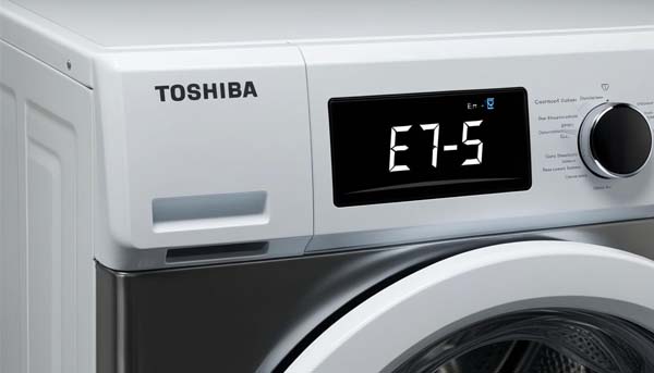 lỗi e7-5 máy giặt toshiba