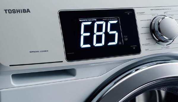 lỗi e85 máy giặt toshiba