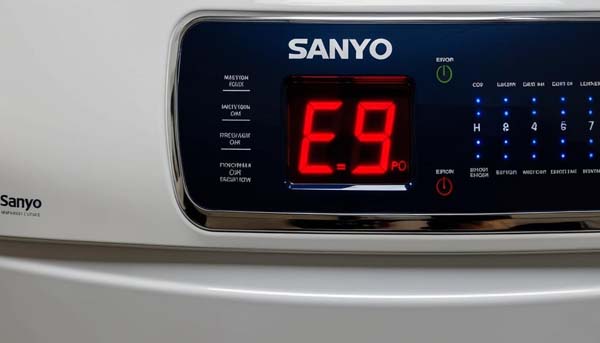 Lỗi E9 máy giặt Sanyo cách khắc phục nhanh nhất