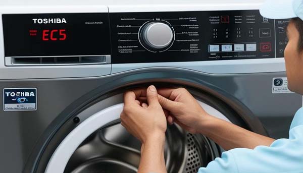 lỗi ec5 máy giặt toshiba