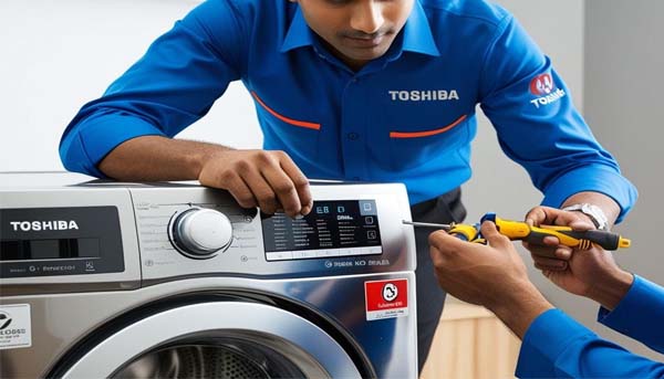 lỗi ed máy giặt toshiba