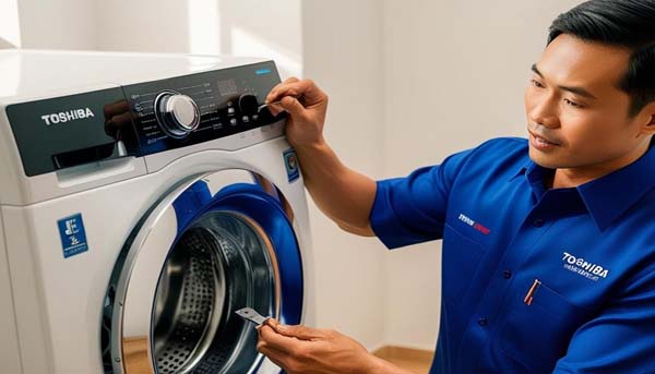 lỗi ef máy giặt toshiba