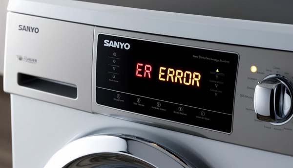 Lỗi ER máy giặt Sanyo nguyên nhân và cách khắc phục