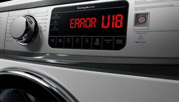 lỗi u18 máy giặt panasonic