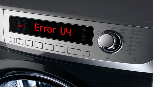 lỗi u4 máy giặt panasonic