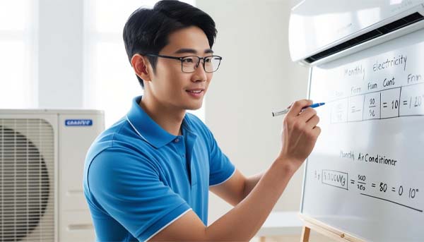 máy lạnh tiêu thụ bao nhiêu điện một tháng