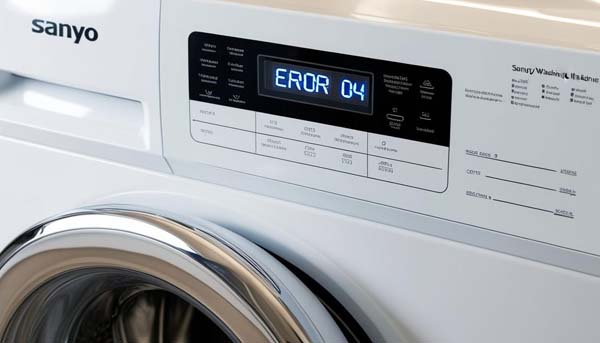 nguyên nhân lỗi 04 máy giặt sanyo