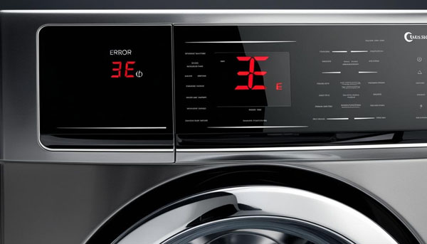 nguyên nhân lỗi 3e máy giặt samsung