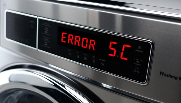 nguyên nhân lỗi 5c máy giặt samsung